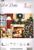 Cado Koopje luca borduurpakket Christmas interior 591, Hobby en Vrije tijd, Borduren en Borduurmachines, Ophalen of Verzenden