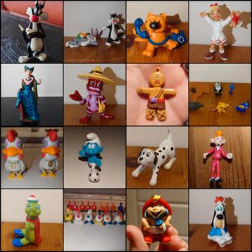 Verschillende poppetjes poppetje figuurtjes figuren figuur 