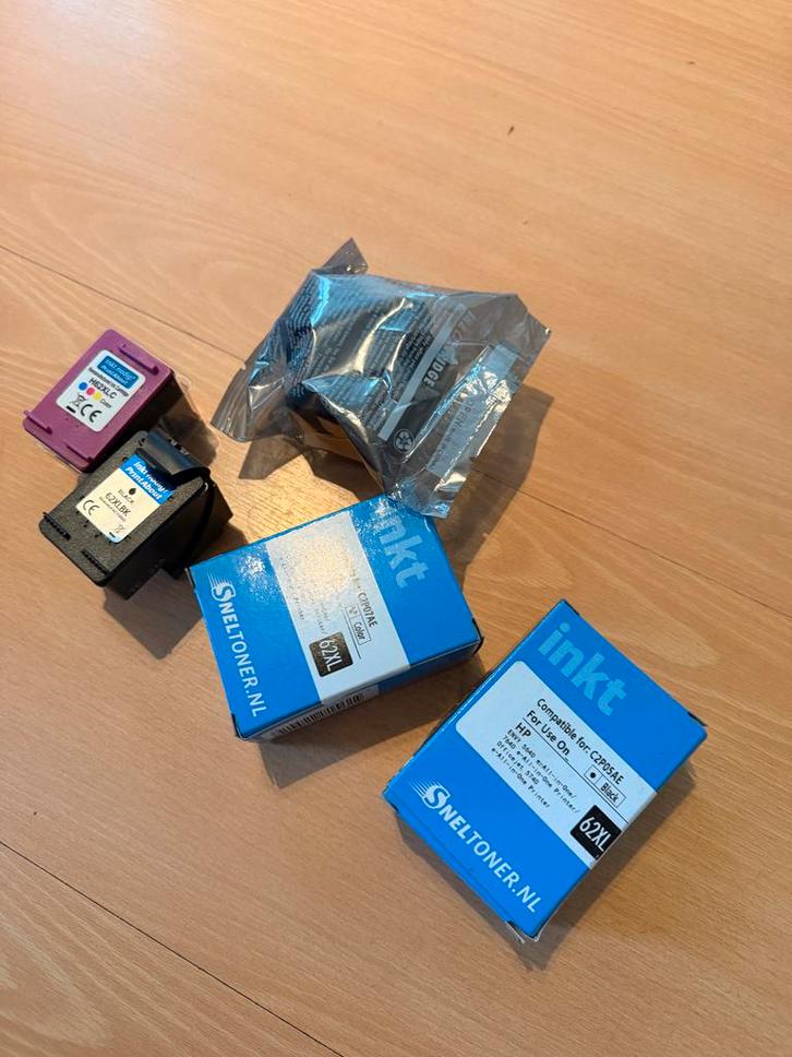 HP Envy/Officejet Cartridges - Nieuw + Extra Zwart, Computers en Software, Printerbenodigdheden, Nieuw, Cartridge, Ophalen of Verzenden