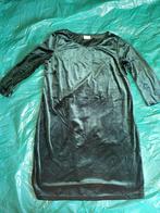 Groene Vila Velvet Jurk - Maat XL, Verzenden, Vila, Maat 46/48 (XL) of groter, Zo goed als nieuw
