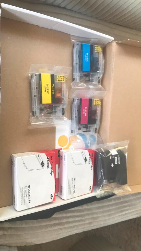 Inkt cardridges B-223 & BI-LC 223XL-BK, Computers en Software, Printerbenodigdheden, Nieuw, Cartridge, Ophalen