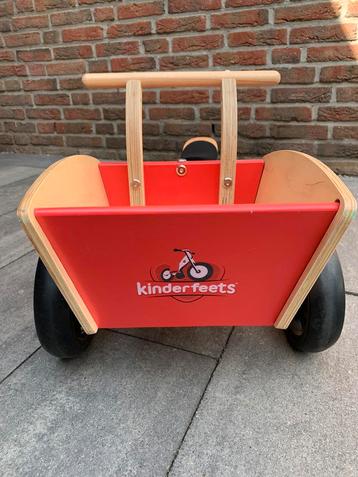 Kinderfeets bakfiets rood  beschikbaar voor biedingen