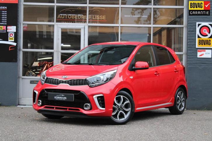 Kia Picanto 1.0 MPi GT-Line Edition Airco Carplay Navi Nap, Auto's, Kia, Bedrijf, Te koop, Picanto, ABS, Achteruitrijcamera, Airbags