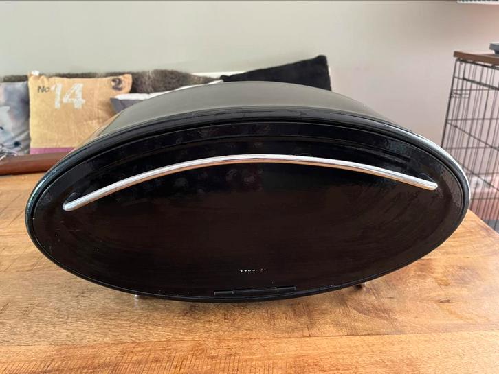 Typhoon zwart metalen broodtrommel. Design broodtrommel, Huis en Inrichting, Keuken | Keukenbenodigdheden, Zo goed als nieuw, Ophalen of Verzenden