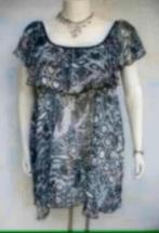 NIEUW pracht zwart/witte tuniek merk Carleoni maat 48, Kleding | Dames, Carleoni, Verzenden, Nieuw, Blouse of Tuniek