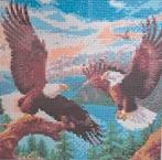 Adelaar Diamond Painting 3030 cm., Ophalen of Verzenden, Zo goed als nieuw