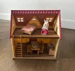 Sylvanian families huis incl. Inrichting en mama konijn, Kinderen en Baby's, Speelgoed | Poppenhuizen, Ophalen of Verzenden, Zo goed als nieuw