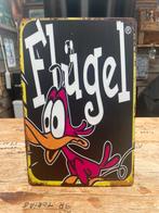 Flugel Emaille Bordje • Mancave / Bar / Café decoratie., Ophalen of Verzenden, Nieuw