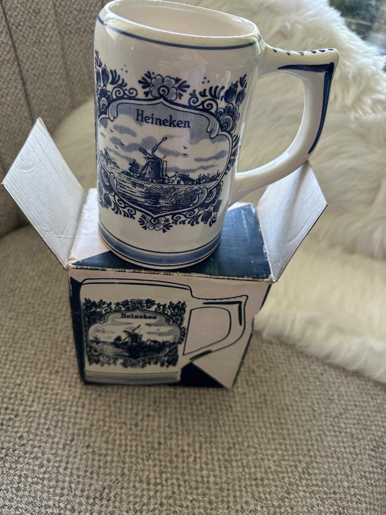 Heineken bierpul, Verzamelen, Biermerken, Ophalen of Verzenden, Zo goed als nieuw, Overige typen, Heineken