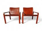 Italian Mastery -- Mateo Grassi's Leather Chairs & Table, Huis en Inrichting, Mateo Grassi Cassina cab chairs Tito Agnoli, Twee