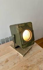 Theater lamp Strand Patt 45. Stage light jaren 60, Huis en Inrichting, Gebruikt, Metaal of Aluminium, Vloerspot of Grondspot, Vintage old school theater lamp