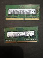 2x Laptop Geheugen: 4GB DDR4 & 2GB DDR3, Computers en Software, RAM geheugen, Gebruikt, DDR4, Ophalen of Verzenden, Laptop