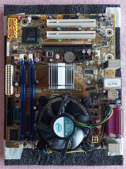 moederbord intel DG41WV, LGA 775, Incl CPU E6600, Computers en Software, Moederborden, Gebruikt, Intel, DDR3, Ophalen