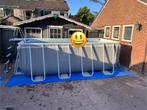 Intex zwembad 400 x 200 x 122, Tuin en Terras, Zwembaden, 200 tot 300 cm, Zo goed als nieuw, 400 cm of meer, Rechthoekig