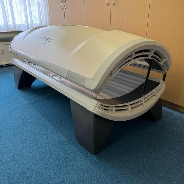 Hapro Jade 24 LC Zonnebank + 1 jaar Garantie, Witgoed en Apparatuur, Zonnebanken en Gezichtsbruiners, Zo goed als nieuw, Zonnebank enkelzijdig