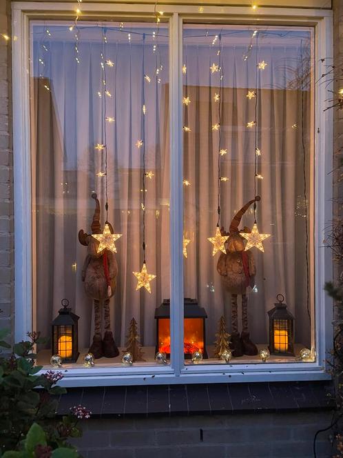 Sterren lichtslinger, Diversen, Kerst, Gebruikt, Ophalen of Verzenden