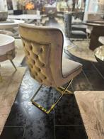 Scarlett eetkamerstoel taupe/zwart nieuw stoel eric kuster, Huis en Inrichting, 75 m² of meer, Zwart, Overige typen, Nieuw