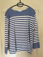 Sweater, blauw/wit streep, z.g.a.n, Blauw, Maat 42/44 (L), Ophalen of Verzenden, Zo goed als nieuw