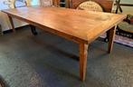 Grote echte oude stamtafel of tafel 290 cm lang 120 cm breed, Ophalen