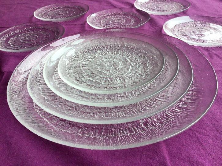 Set Littala Solaris borden. Tapio Wirkkala, Fins design., Antiek en Kunst, Antiek | Schalen, Ophalen of Verzenden