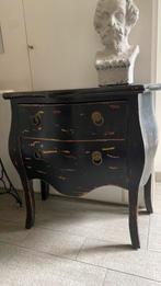 Vintage houten ladenkastje, Huis en Inrichting, Kasten | Ladekasten, Zo goed als nieuw, 3 of 4 laden, Minder dan 100 cm, 25 tot 50 cm
