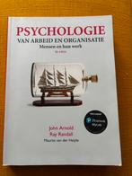 Psychologie van arbeid en organisatie, 6e editie met MyLab N, Boeken, Schoolboeken, Fiona Patterson; Ray Randall; John Arnold; Joanne Silvester