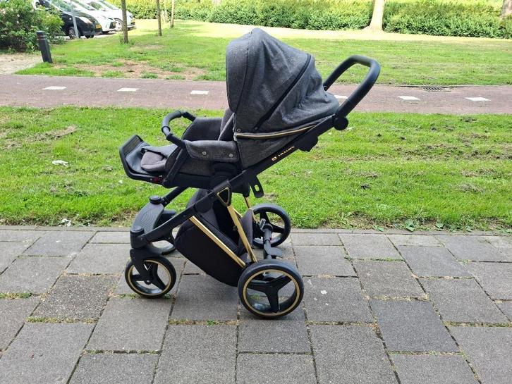 Kinderwagen Verona, Kinderen en Baby's, Kinderwagens en Combinaties, Gebruikt, Kinderwagen, Overige merken, Met autostoeltje, Met reiswieg
