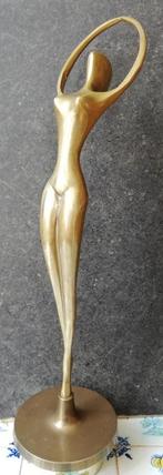 Prima Donna. Messing. 30 cm. Geabstraheerd., Antiek en Kunst, Curiosa en Brocante, Ophalen