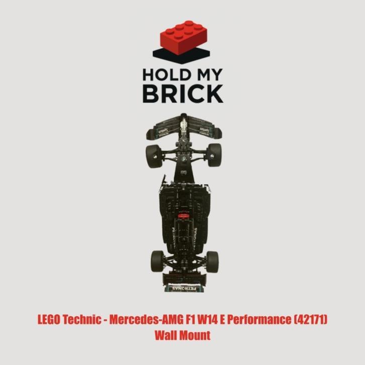 Wall Mount for Mercedes-AMG F1 W14 E Performance (42171), Kinderen en Baby's, Speelgoed | Duplo en Lego, Nieuw, Lego, Complete set