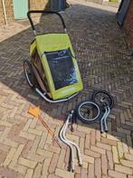 Croozer fietskar voor 2 kinderen met joggerset, Fietsen en Brommers, Fietsaccessoires | Aanhangers en Karren, Ophalen, Gebruikt