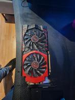 videokaart msi gtx gaming 2gb, power supply cooler master., Computers en Software, Videokaarten, Ophalen of Verzenden, Gebruikt
