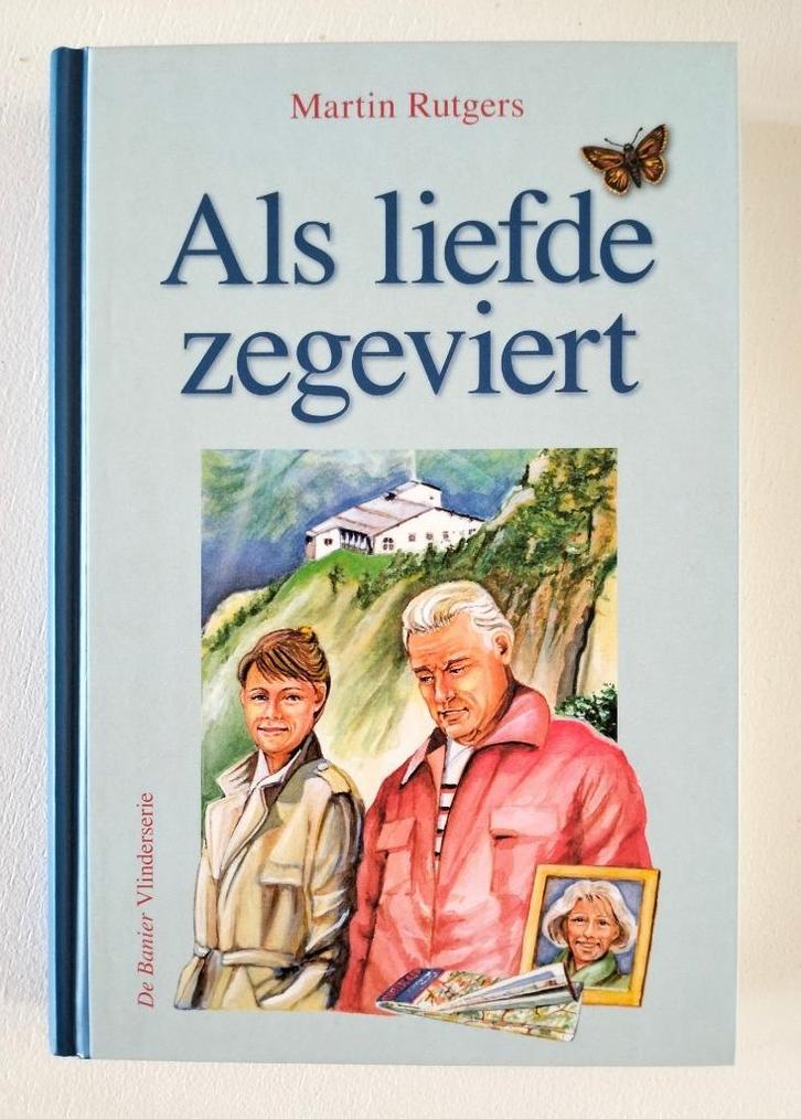 Roman Als liefde zegeviert. Martin Rutgers. Vlindereeks, Boeken, Romans, Zo goed als nieuw, Nederland, Ophalen of Verzenden