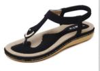 Orthopedische slippers mt 40, Ophalen of Verzenden, Nieuw, Zwart, Slippers