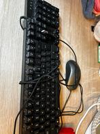 Trust Gaming Toetsenbord en Muis Set, Computers en Software, Toetsenborden, Gebruikt, Toetsenbord en muis-set, Ophalen of Verzenden