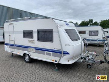 Hobby De Luxe 440 SF Voortent/Fietsendrager beschikbaar voor biedingen