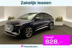 Audi Q4 Sportback e-tron 45 S edition 82Kwh, Auto's, Audi, Parkeercamera, Stof, Zwart, 82 kWh