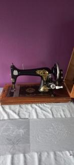 Antieke Simplex Naaimachine met Houten Koffer, Ophalen