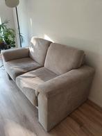 Grijze suede tweezitsbank, Huis en Inrichting, Banken | Sofa's en Chaises Longues, Gebruikt, 150 tot 200 cm, Tweepersoons, 75 tot 100 cm