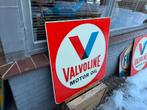 VALVOLINE motor olie oud reclamebord, Verzamelen, Ophalen, Reclamebord, Gebruikt, .