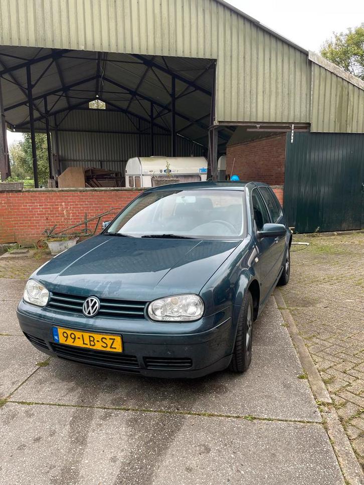 Volkswagen Golf 1.6 77KW 2002 Groen, Auto's, Volkswagen, Bedrijf, Golf, Airbags, Airconditioning, Cruise Control, Benzine, Euro 5