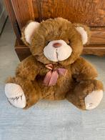 Happy Bear bruin, lengte 29 cm, breedte ca. 35cm., Ophalen of Verzenden, Gebruikt