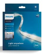Philips My Living LED Lightstrip 2m - Wit Licht, Ophalen, Led-lamp, Minder dan 30 watt, Overige fittingen