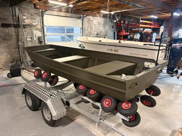 Nette Alumacraft 1236, aluminium platbodem / visboot / jon beschikbaar voor biedingen