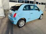 Fiat 500 C 0.9 TwinAir Lounge I Cabrio I Airco I Leer I, Auto's, Fiat, Euro 5, 86 pk, Gebruikt, Zwart