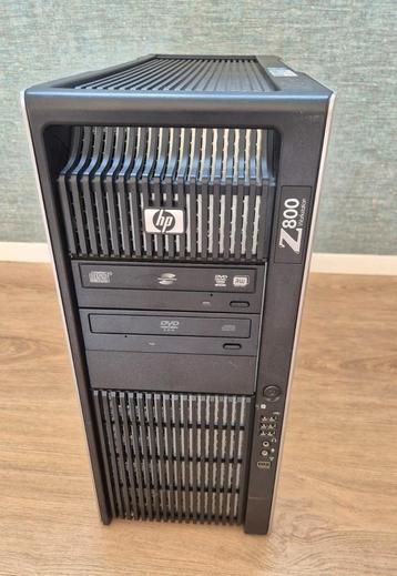 HP Z800 2 x Xeon X5550 / 16GB / 250GB SSD + 2TB/ Quadro 4000 beschikbaar voor biedingen