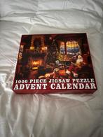 Jigsaw Adventkalender 1000 stukjes puzzel (1), Ophalen of Verzenden, 500 t/m 1500 stukjes, Zo goed als nieuw