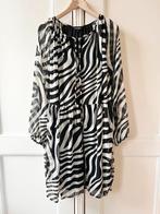 FSTVL jurk zwart/creme, maat 46, Kleding | Dames, Zwart, Maat 46/48 (XL) of groter, Ophalen of Verzenden, Zo goed als nieuw