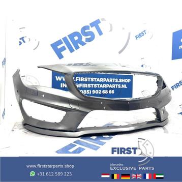 W117 BUMPER C117 CLA45 AMG VOORBUMPER A1178850825 WIT ZWART  beschikbaar voor biedingen