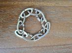 Melano armband 21 cm, Sieraden, Tassen en Uiterlijk, Armbanden, Ophalen of Verzenden, Zo goed als nieuw, Zilver, Staal