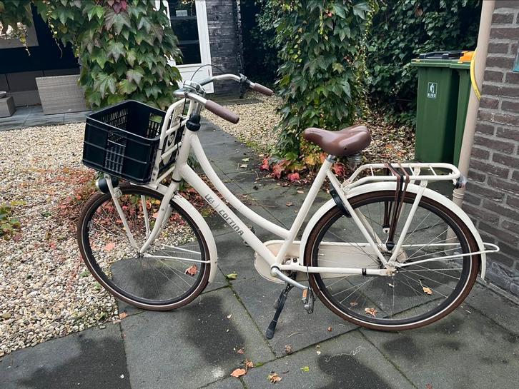Cortina fiets creme, Fietsen en Brommers, Fietsen | Dames | Omafietsen, Gebruikt, Versnellingen, Ophalen